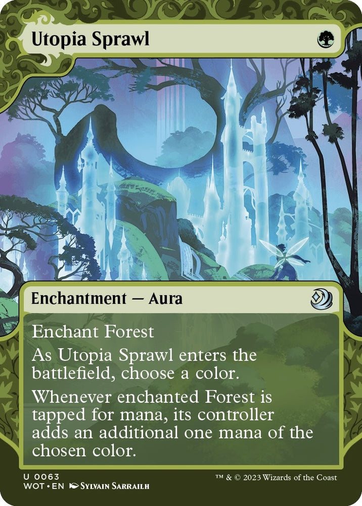 Image for Utopia Sprawl (63) [Wilds of Eldraine: Enchanting Tales]