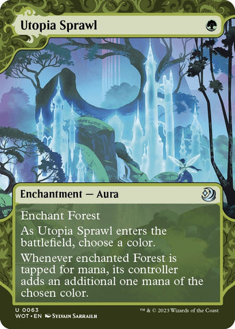Image for Utopia Sprawl (63) [Wilds of Eldraine: Enchanting Tales]