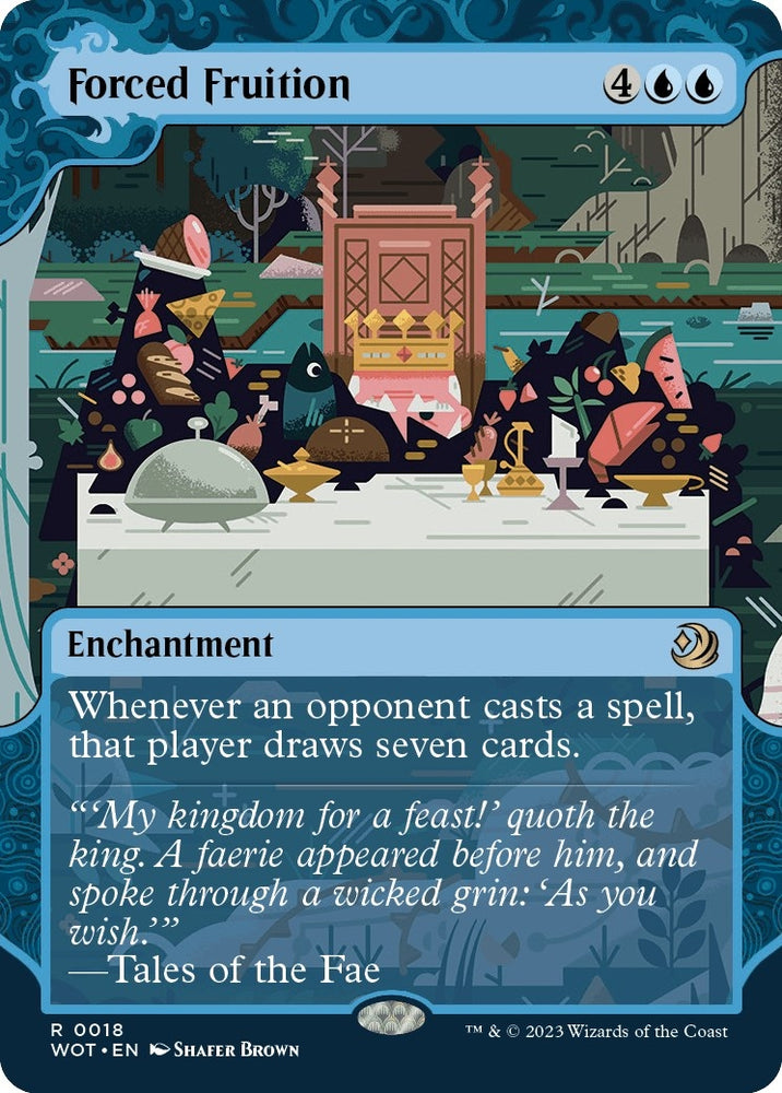 Image for Forced Fruition (18) [Wilds of Eldraine: Enchanting Tales]
