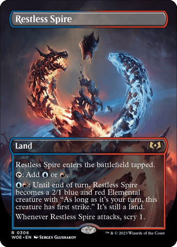 Image for Restless Spire (Borderless) (306) [Wilds of Eldraine]