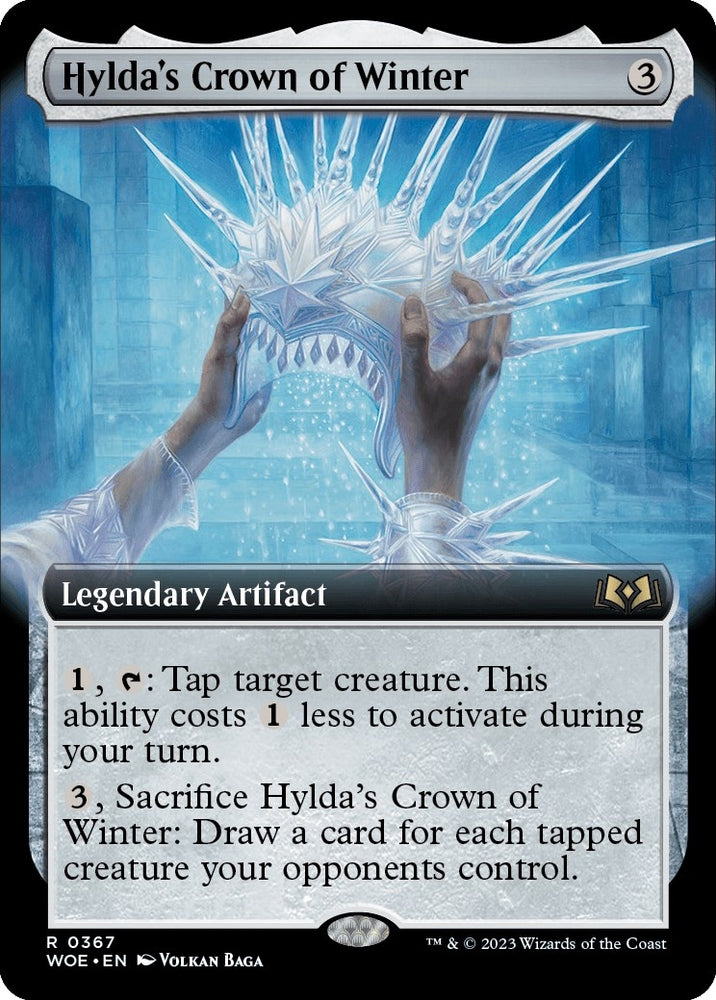 Image for Hylda's Crown of Winter (Extended Art) (367) [Wilds of Eldraine]