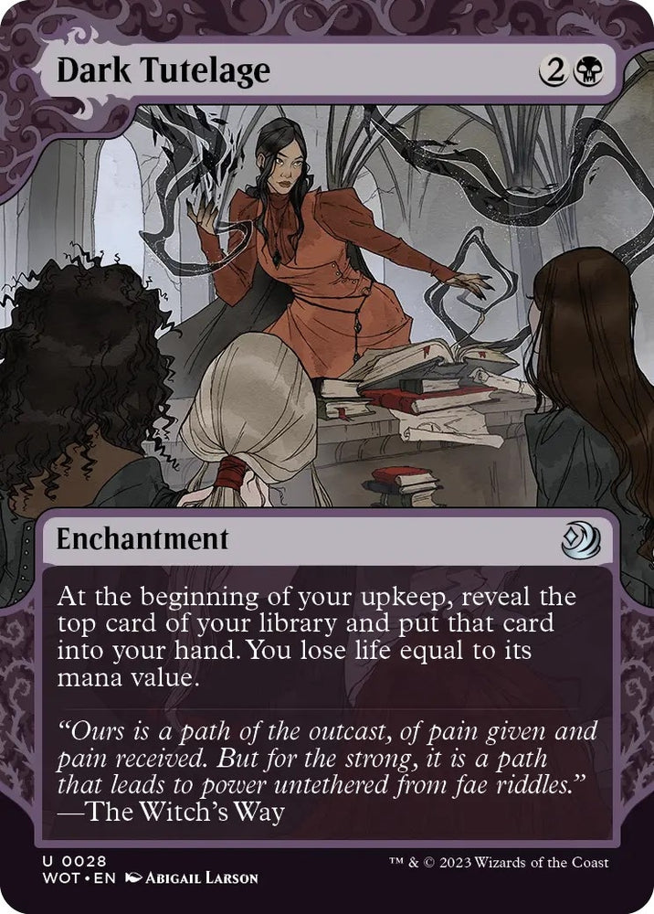 Image for Dark Tutelage (28) [Wilds of Eldraine: Enchanting Tales]