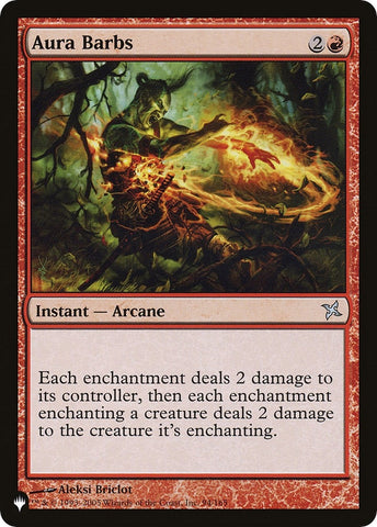 Image for Aura Barbs (94) [The List Reprints]