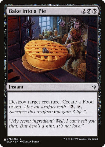 Image for Bake into a Pie (76) [The List Reprints]