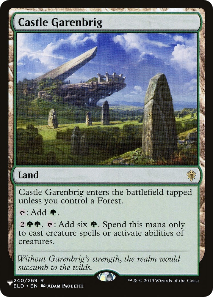 Image for Castle Garenbrig (240) [The List Reprints]