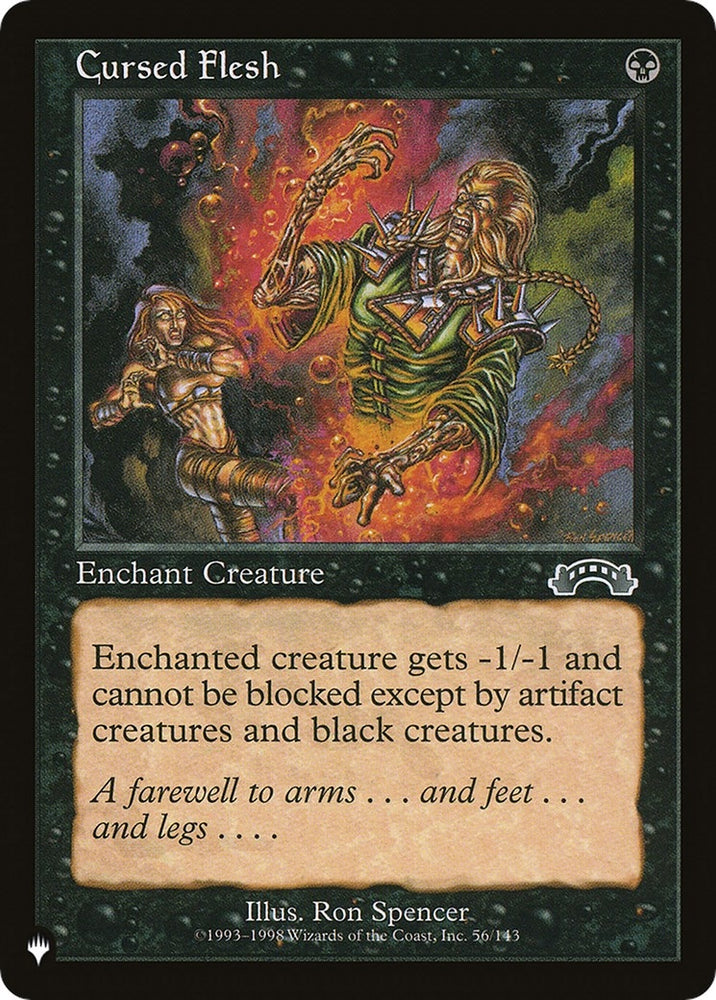Image for Cursed Flesh (56) [The List Reprints]