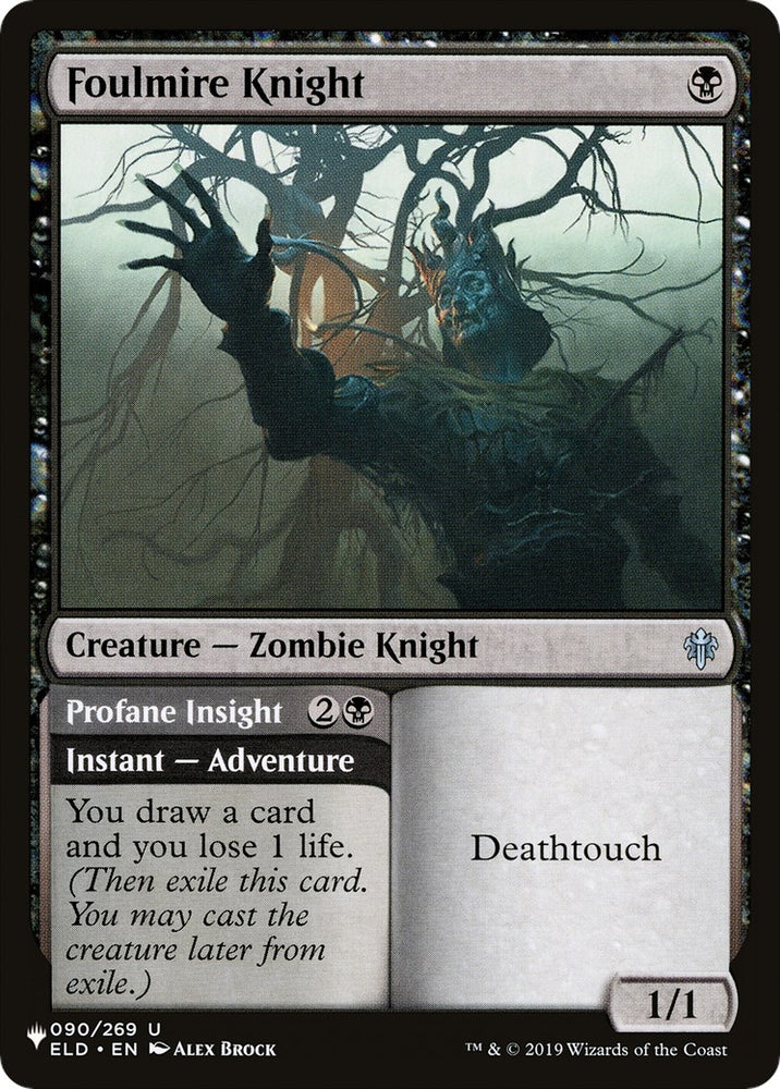 Image for Foulmire Knight (ELD) (90) [The List Reprints]