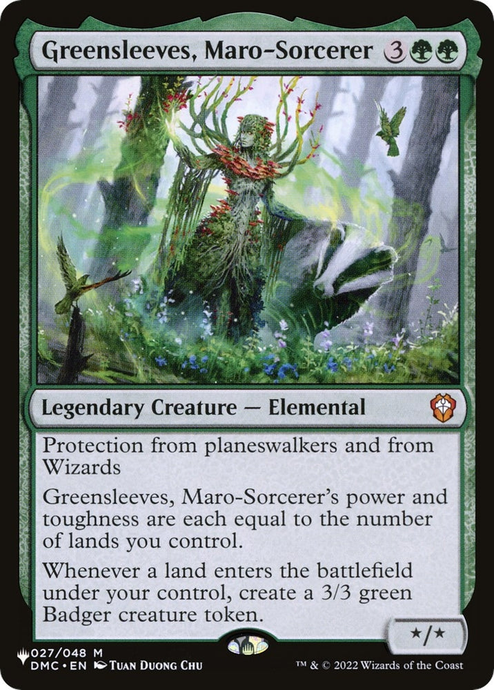 Image for Greensleeves, Maro-Sorcerer (27) [The List Reprints]