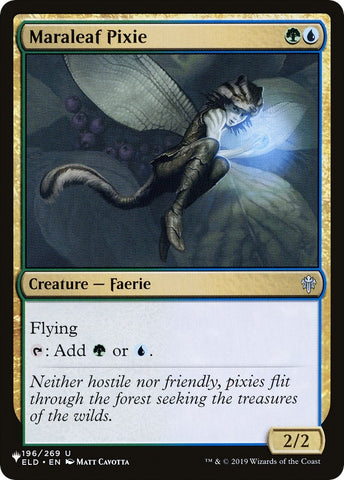 Image for Maraleaf Pixie (196) [The List Reprints]