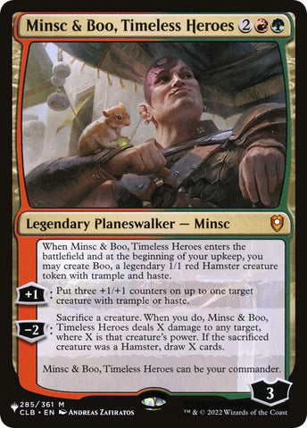 Image for Minsc & Boo, Timeless Heroes (285) [The List Reprints]
