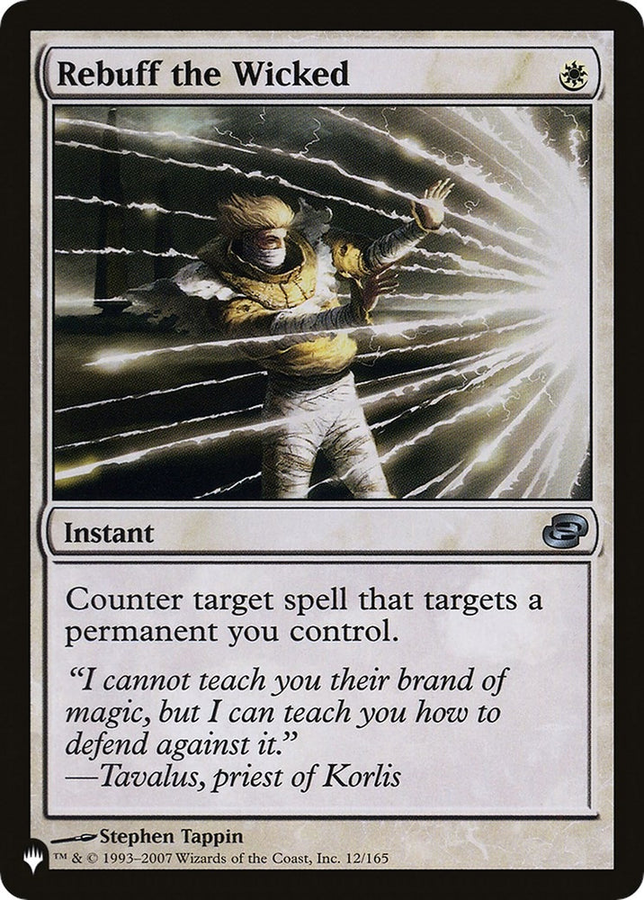 Image for Rebuff the Wicked (12) [The List Reprints]