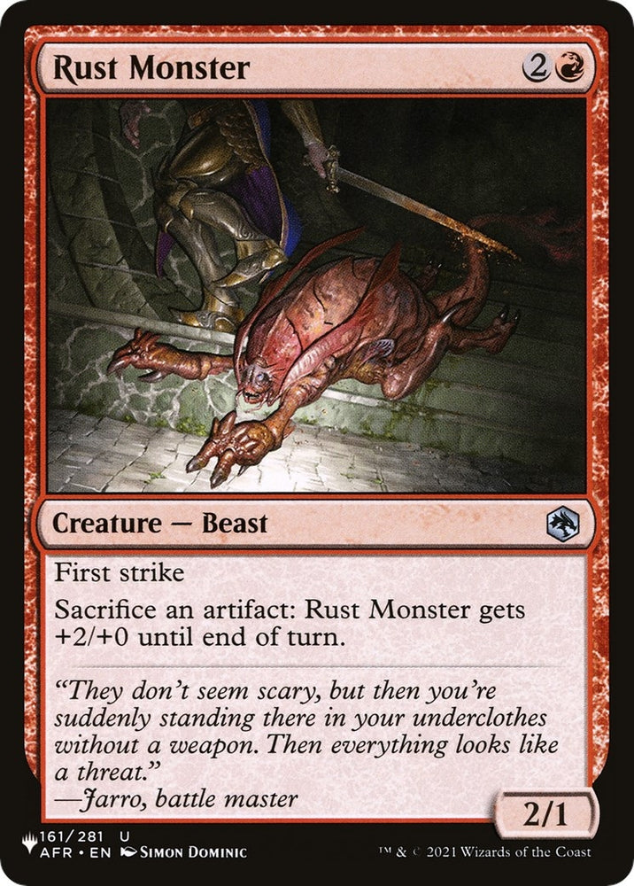 Image for Rust Monster (161) [The List Reprints]