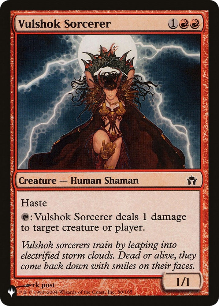 Image for Vulshok Sorcerer (80) [The List Reprints]