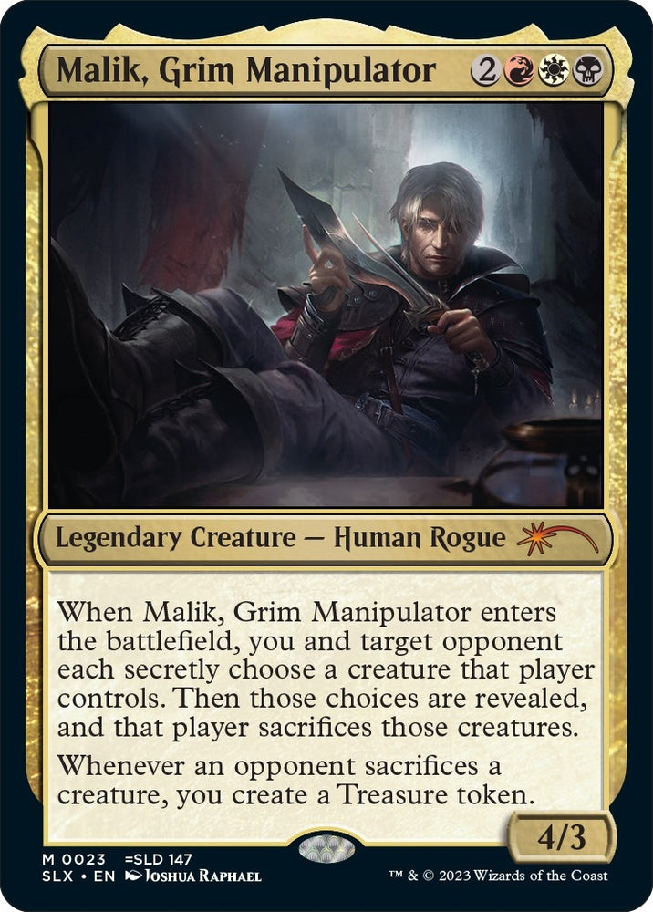 Image for Malik, Grim Manipulator (23) [SLX Cards]