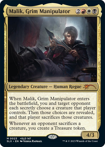 Image for Malik, Grim Manipulator (23) [SLX Cards]