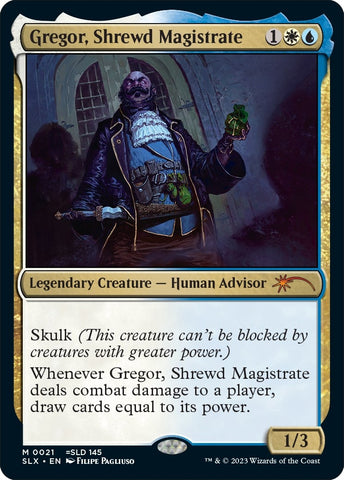 Image for Gregor, Shrewd Magistrate (21) [SLX Cards]