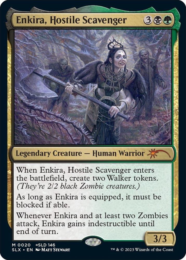 Image for Enkira, Hostile Scavenger (20) [SLX Cards]