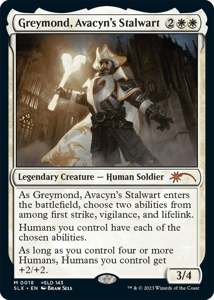 Image for Greymond, Avacyn's Stalwart (18) [SLX Cards]