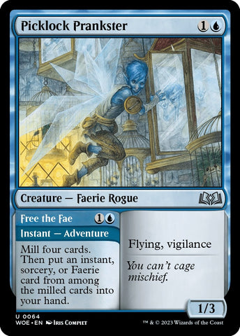 Image for Picklock Prankster (64) [Wilds of Eldraine]