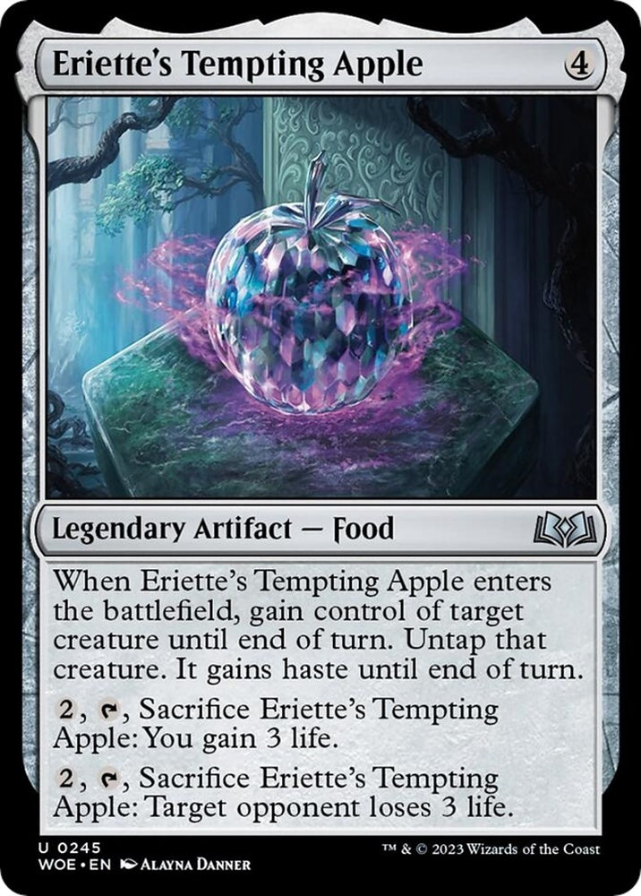 Image for Eriette's Tempting Apple (245) [Wilds of Eldraine]
