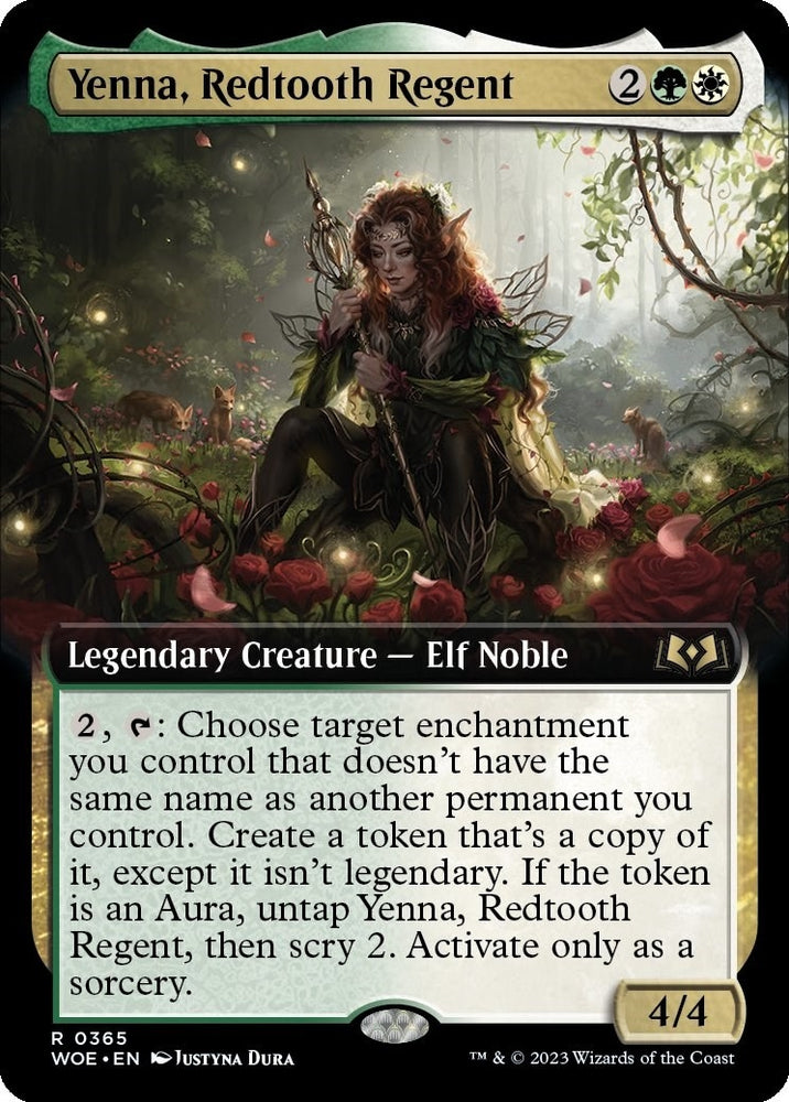 Image for Yenna, Redtooth Regent (Extended Art) (365) [Wilds of Eldraine]