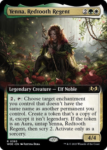 Image for Yenna, Redtooth Regent (Extended Art) (365) [Wilds of Eldraine]