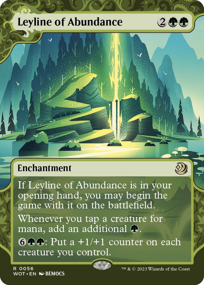 Image for Leyline of Abundance (56) [Wilds of Eldraine: Enchanting Tales]