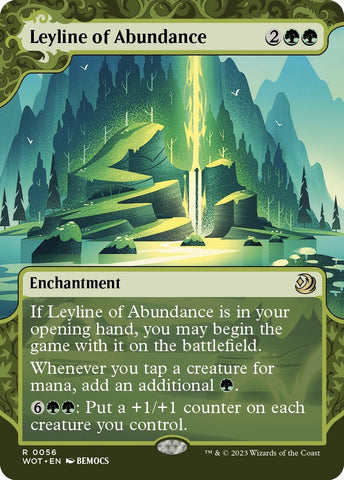 Image for Leyline of Abundance (56) [Wilds of Eldraine: Enchanting Tales]