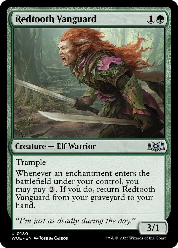 Image for Redtooth Vanguard (180) [Wilds of Eldraine]