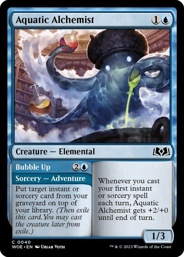 Image for Aquatic Alchemist (40) [Wilds of Eldraine]