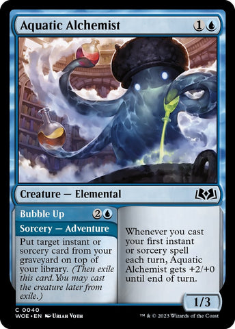 Image for Aquatic Alchemist (40) [Wilds of Eldraine]