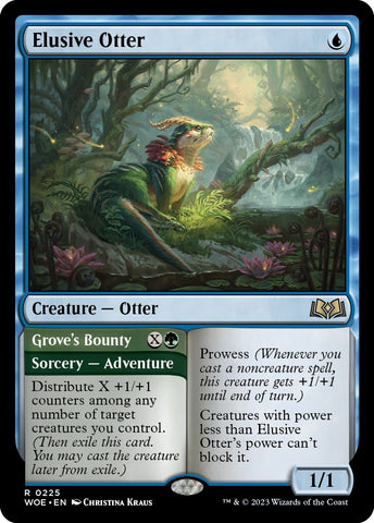 Image for Elusive Otter (225) [Wilds of Eldraine]