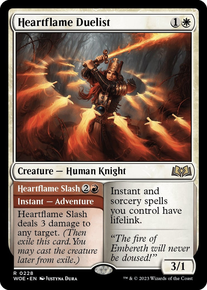 Image for Heartflame Duelist (228) [Wilds of Eldraine]