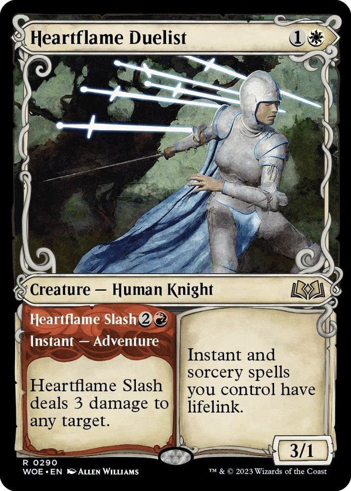 Image for Heartflame Duelist (Showcase) (290) [Wilds of Eldraine]