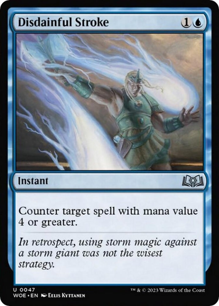 Image for Disdainful Stroke (47) [Wilds of Eldraine]