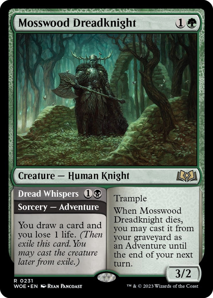 Image for Mosswood Dreadknight (231) [Wilds of Eldraine]