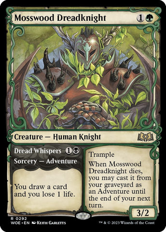 Image for Mosswood Dreadknight (Showcase) (292) [Wilds of Eldraine]