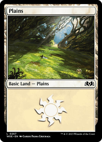 Image for Plains (0267) (267) [Wilds of Eldraine]