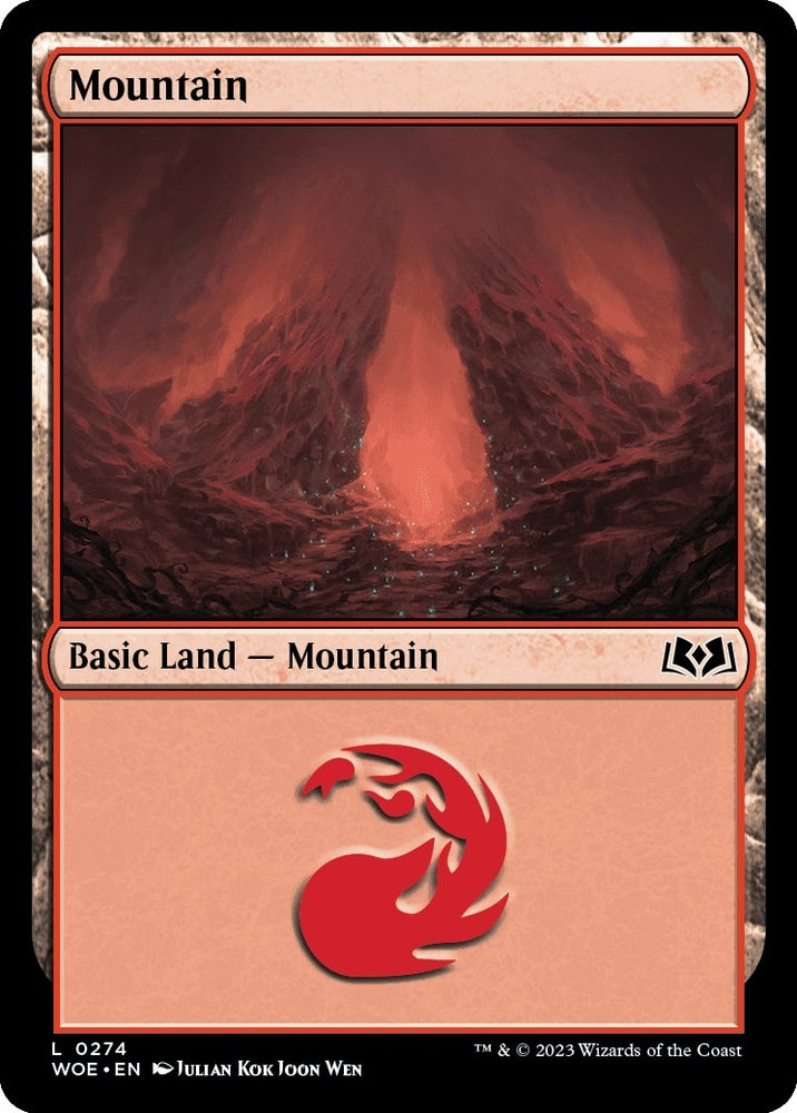 Image for Mountain (0274) (274) [Wilds of Eldraine]
