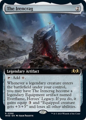 Image for The Irencrag (Extended Art) (368) [Wilds of Eldraine]