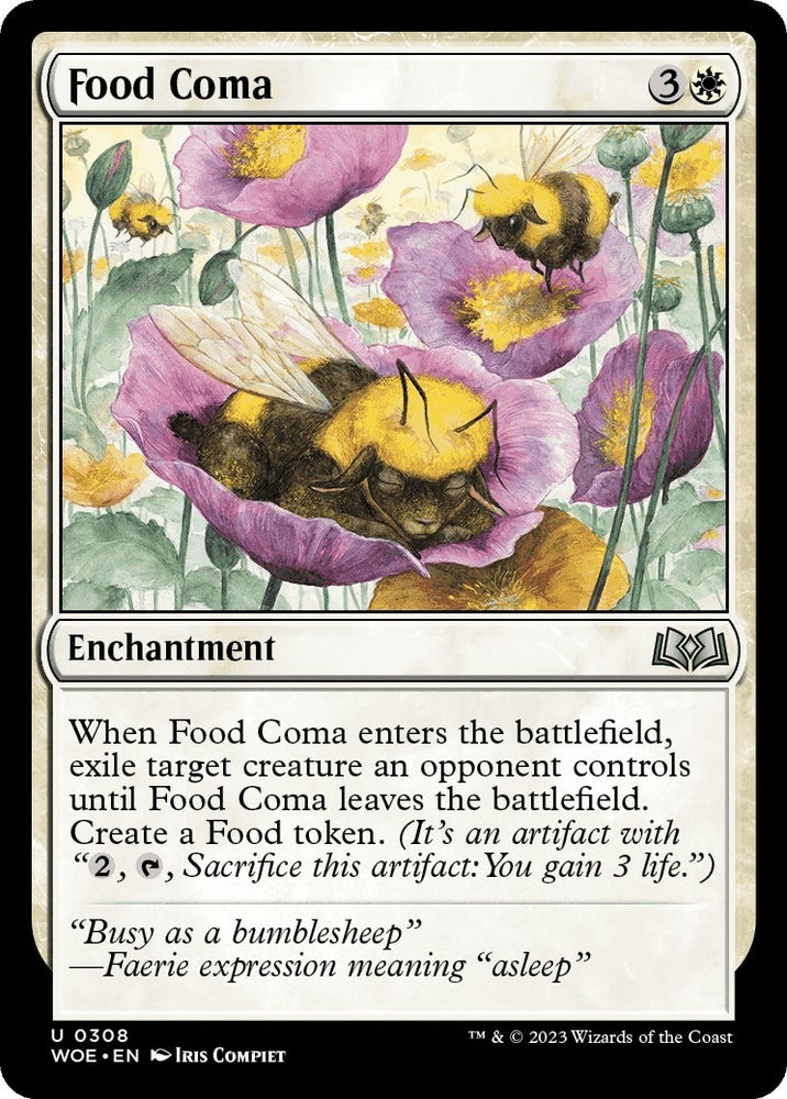Image for Food Coma (308) [Wilds of Eldraine]