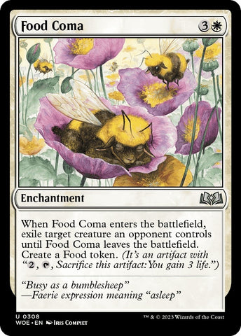 Image for Food Coma (308) [Wilds of Eldraine]