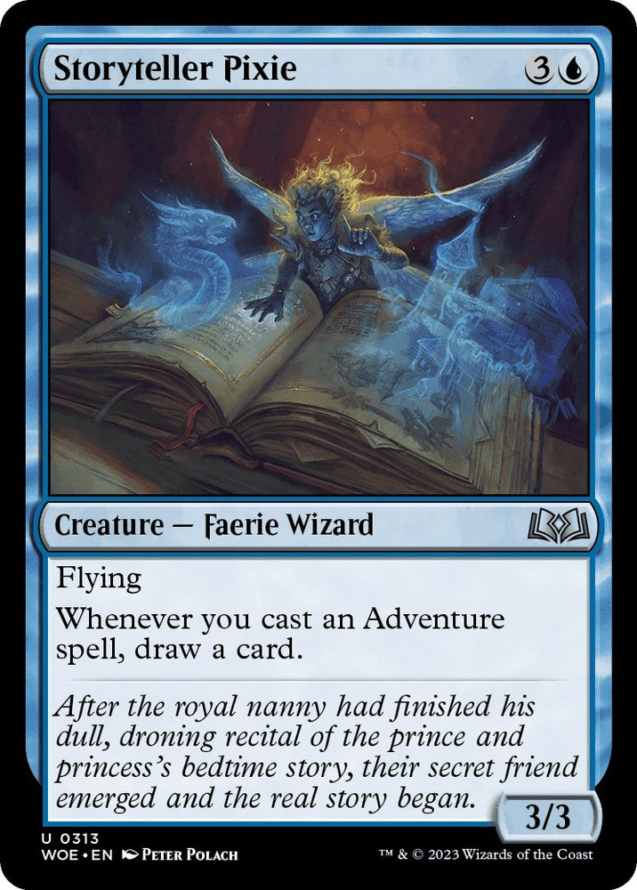 Image for Storyteller Pixie (313) [Wilds of Eldraine]