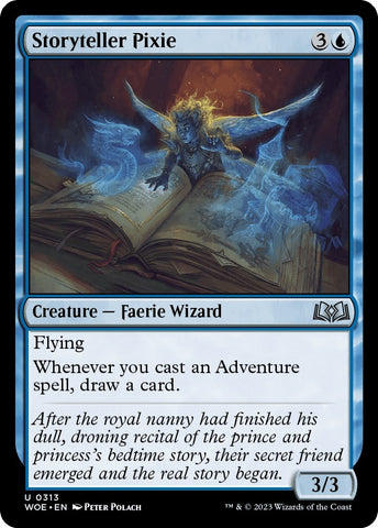 Image for Storyteller Pixie (313) [Wilds of Eldraine]