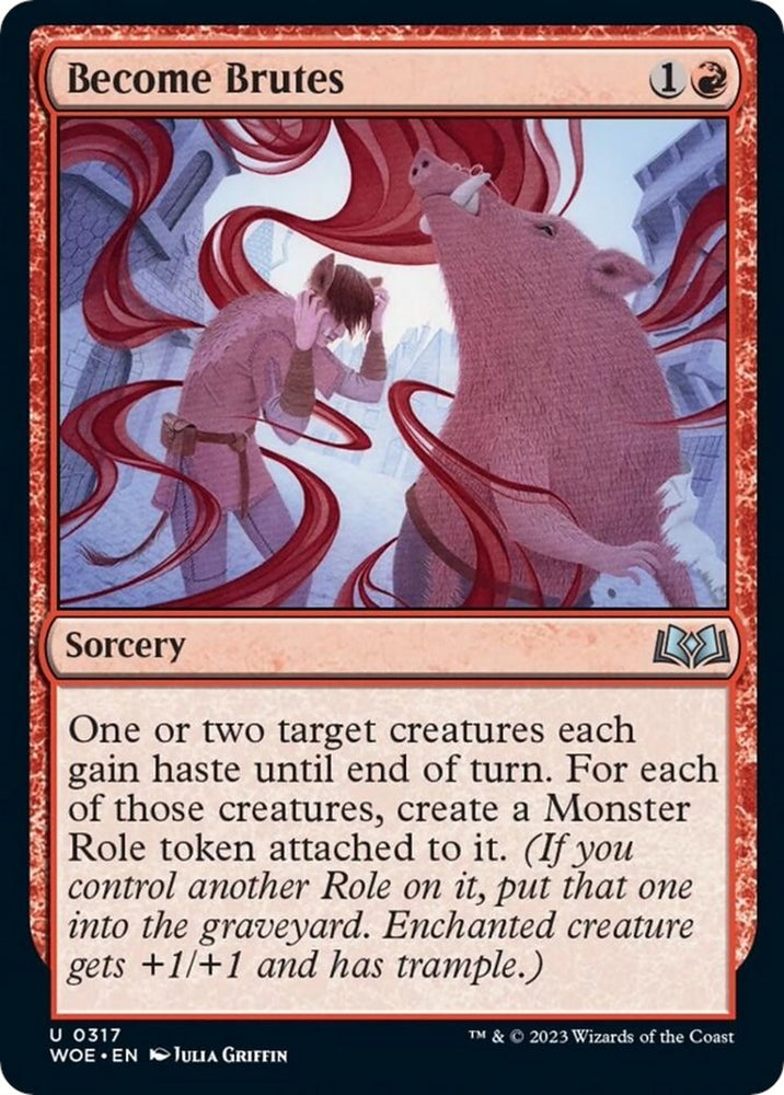Image for Become Brutes (317) [Wilds of Eldraine]