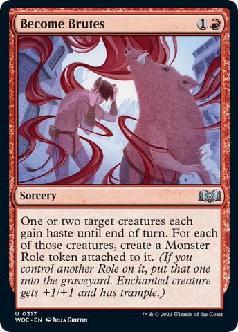 Image for Become Brutes (317) [Wilds of Eldraine]