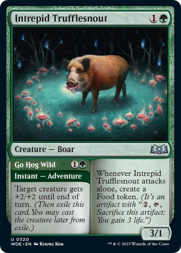 Image for Intrepid Trufflesnout (320) [Wilds of Eldraine]