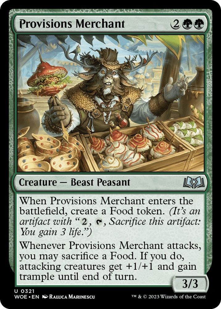 Image for Provisions Merchant (321) [Wilds of Eldraine]