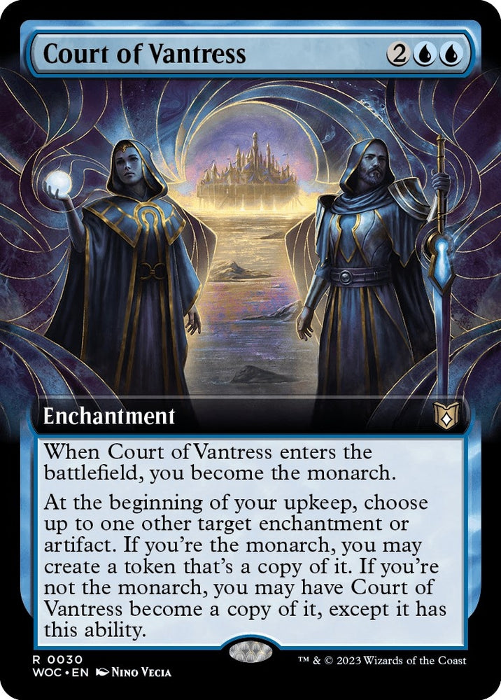 Image for Court of Vantress (Extended Art) (30) [Commander: Wilds of Eldraine]