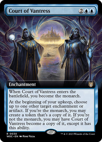 Image for Court of Vantress (Extended Art) (30) [Commander: Wilds of Eldraine]